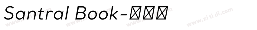 Santral Book字体转换